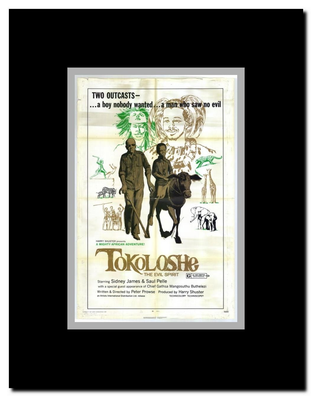 Tokoloshe Framed Movie Poster