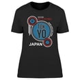 thumbnail image 1 of Tokyo Colorful Japan Design T-Shirt Women -Image by Shutterstock, Female Large, 1 of 2