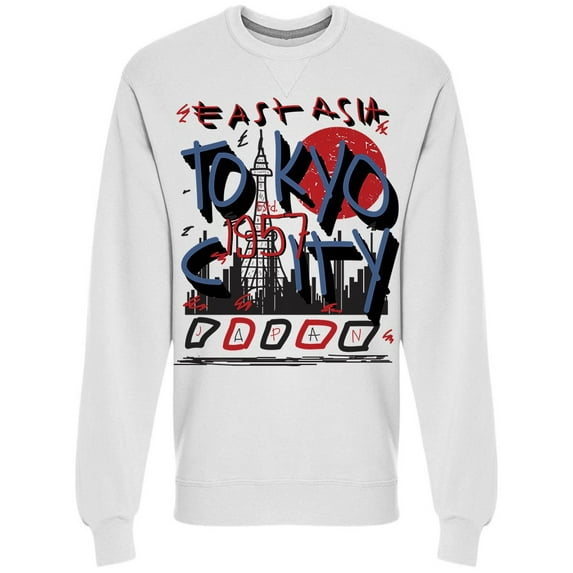 Tokyo East Asia Sweatshirt Men -Image by Shutterstock, Male Large