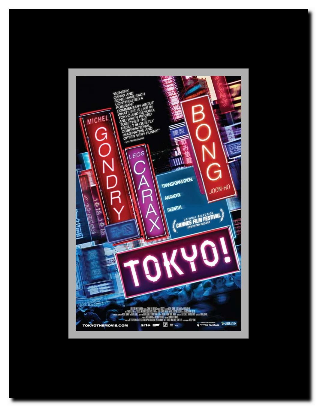 Tokyo! Framed Movie Poster