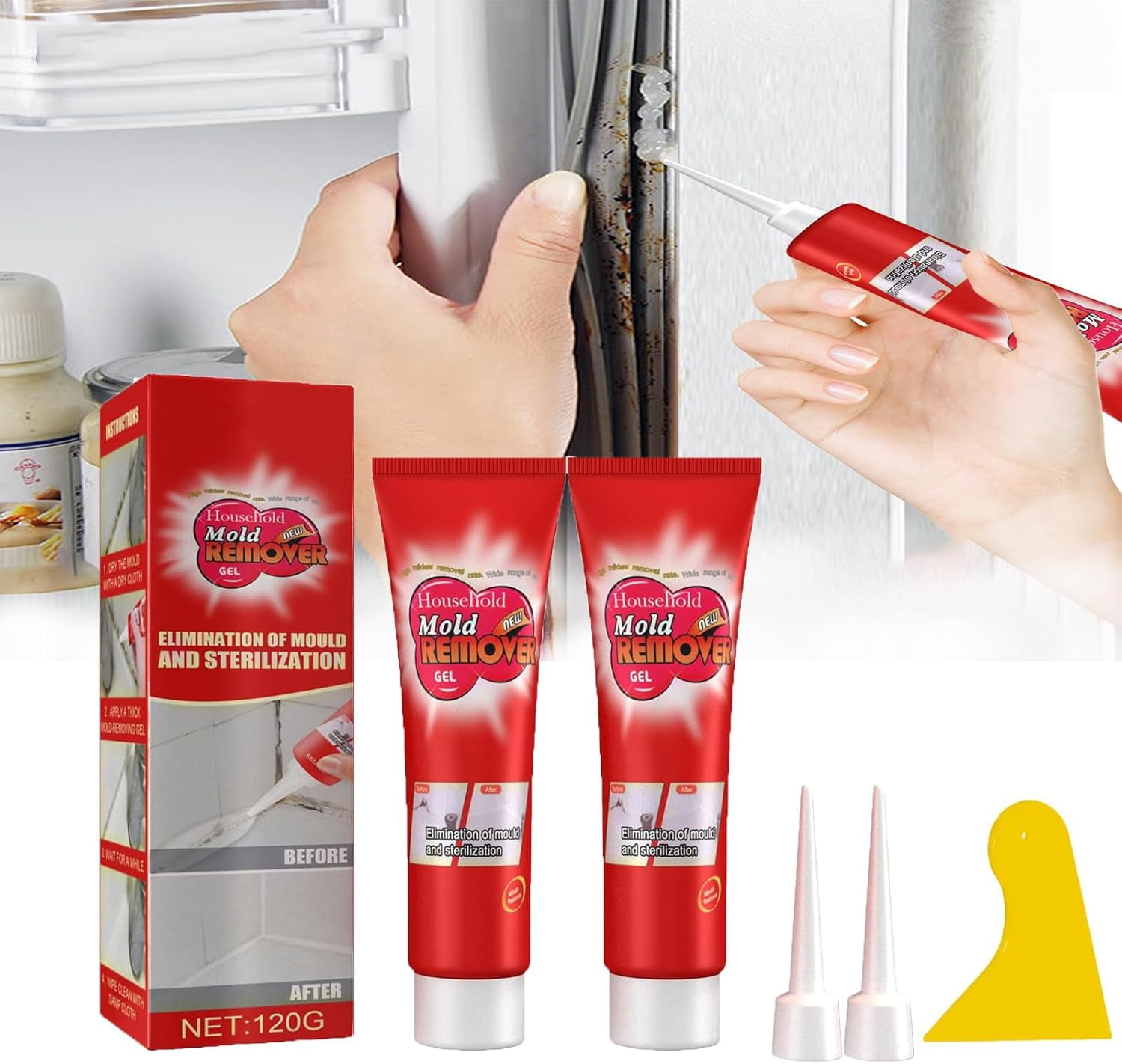 Tokyo Gel, Cleaner Remover Gel, Cleaning Home Tile Bathtub Remover Gel