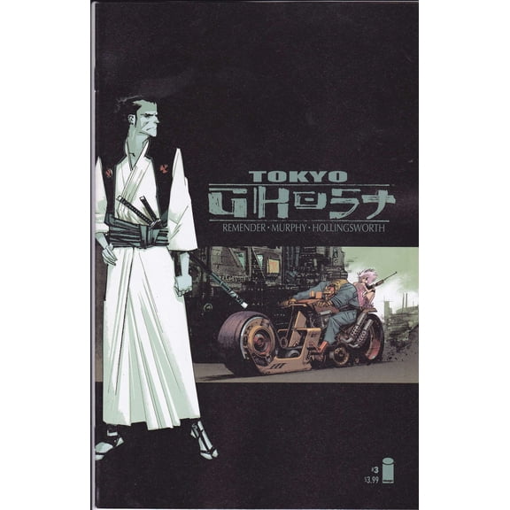 Tokyo Ghost #3B VF ; Image Comic Book