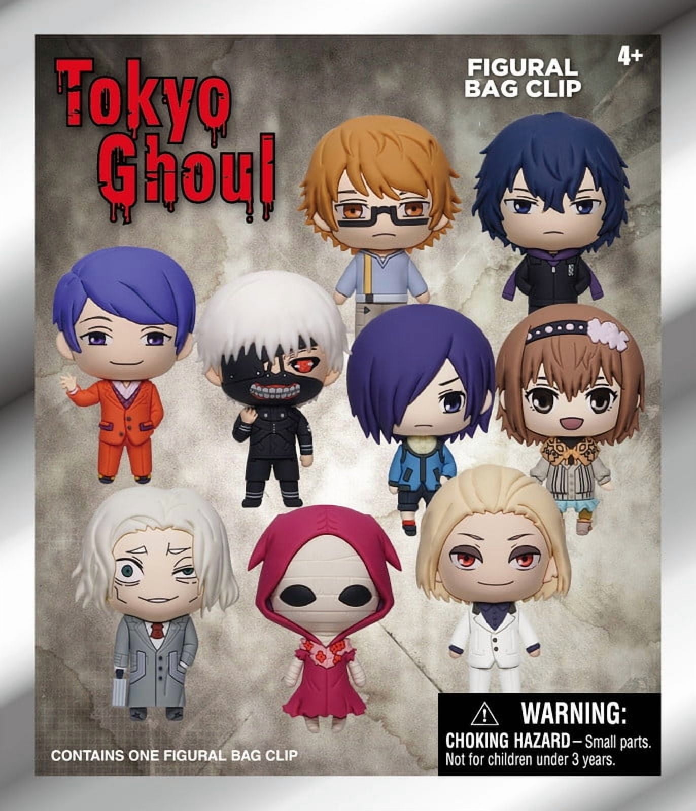 Tokyo Ghoul 3D Foam Bagclip - Collectible Series 1 - Walmart.com