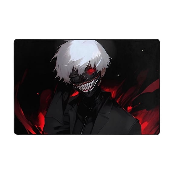 Tokyo Ghoul Ken Kaneki Rugs Washable Cover Floor Rug Carpets Bathroom Decorations For Kitchen Bedroom Indoor 72"X48"
