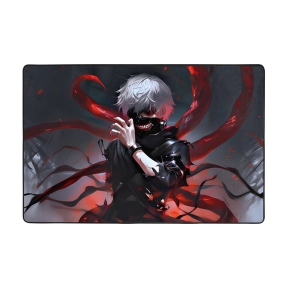 Tokyo Ghoul Ken Kaneki Rugs Washable Cover Floor Rug Carpets Bathroom Decorations For Kitchen Bedroom Indoor 72"X48"