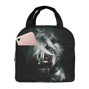 Tokyo Ghoul Lunch Bag Tote Bag Insulated Lunch Box Picnic Beach Fishing Work