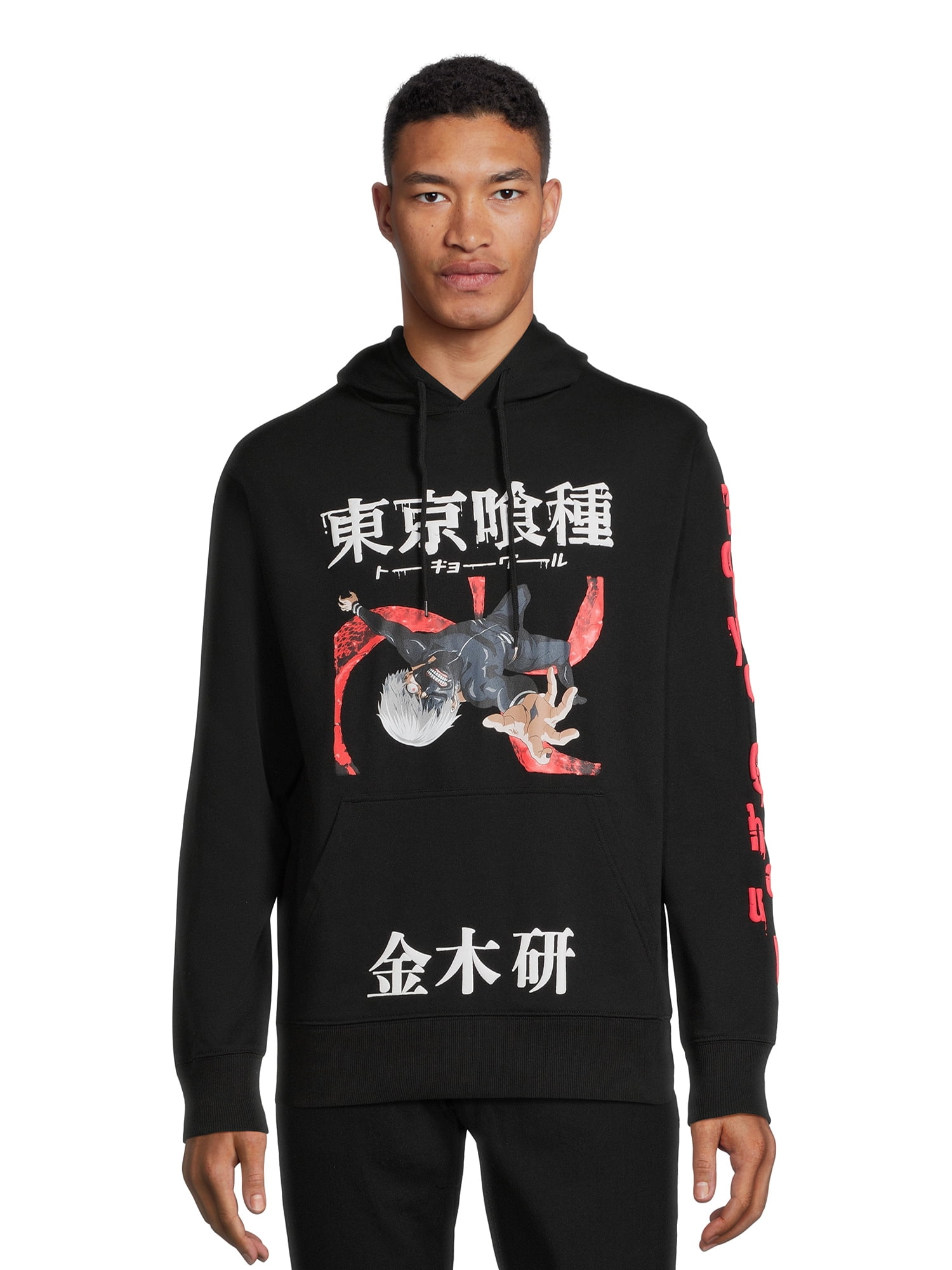 Tokyo Ghoul Graphic Hoodie - Walmart.com