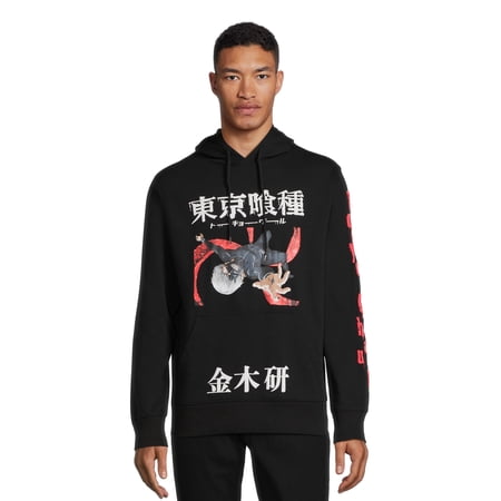 Tokyo Ghoul Men's & Big Men's Graphic Hoodie
