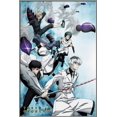 thumbnail image 1 of Tokyo Ghoul: Re - Framed Manga Anime Poster / Print (Key Art 2 - Group) (Size: 24" X 36") (Brushed Champagne Aluminum Frame), 1 of 6