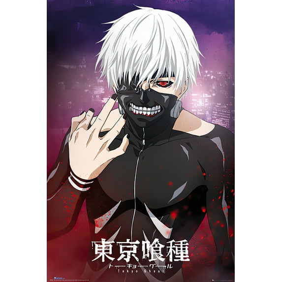 Tokyo Ghoul - TV Show Poster / Print (Ken Kaneki - Close Up) (Poster & Poster Strip Set)