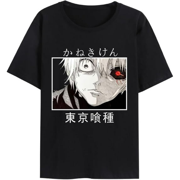 Tokyo Ghoul Trendy T-Shirt Loose Casual Short-Sleeved Summer Bottoming top