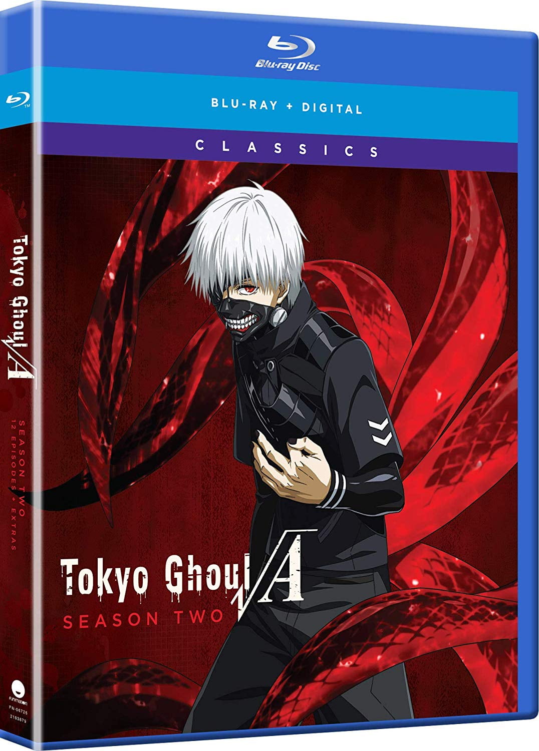 Tokyo Ghoul First Season 2 Blu-Ray + Extras New Sealed (Sleeveless Open) R2