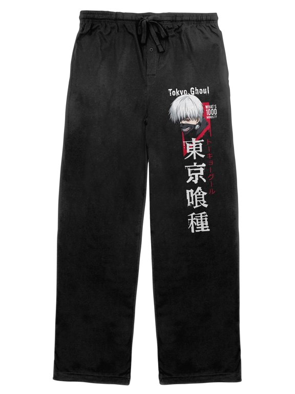 Tokyo Ghoul What's 1000 Minus 7 Men's Black Sleep Pajama Pants