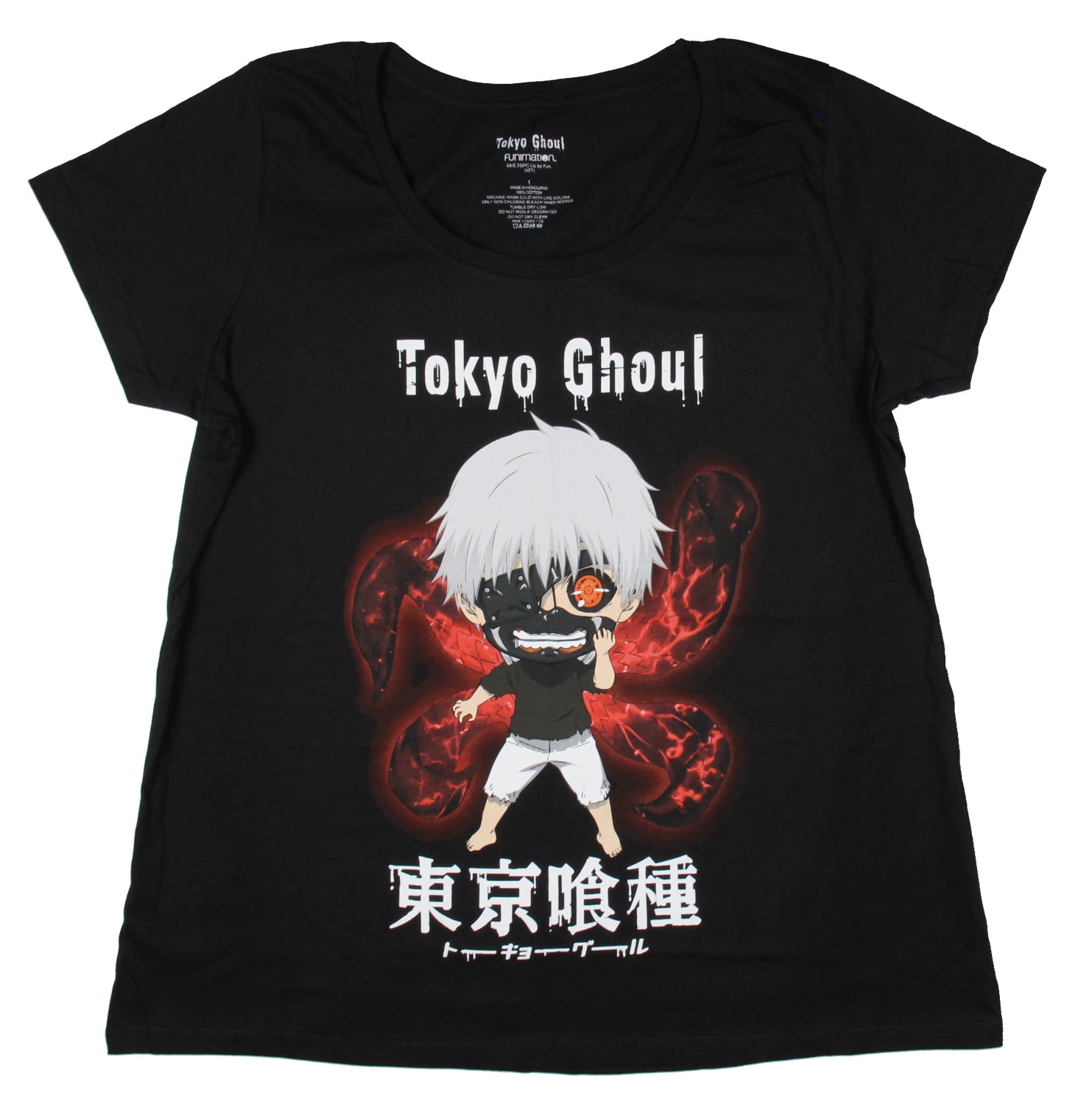 kaneki ken Anime Tokyo Ghoul Casual White T-shirts Men Women Short