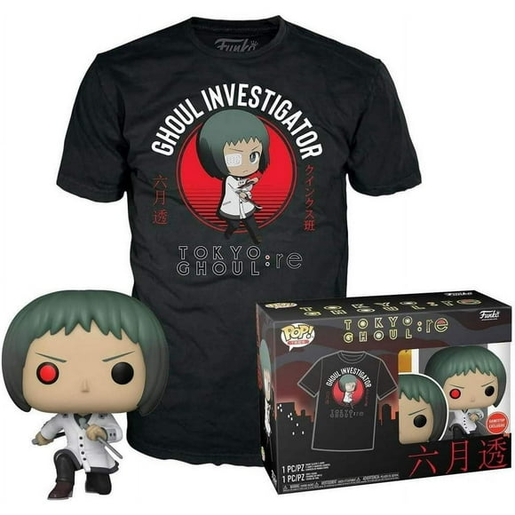 Tokyo Ghoul:re Toru Mutsuki Funko Pop & Medium T-Shirt Set Investigator GameStop