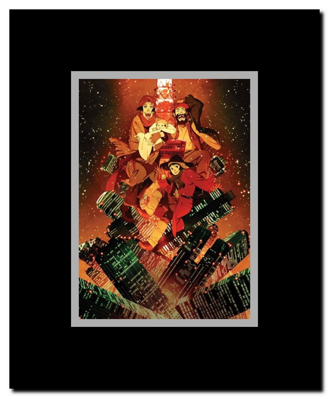 Tokyo Godfathers Framed Movie Poster