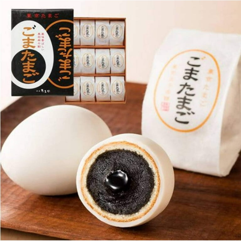 Tokyo Goma Tamago Sesame Egg 12 Pack Made in JAPAN - Tokyo Snack