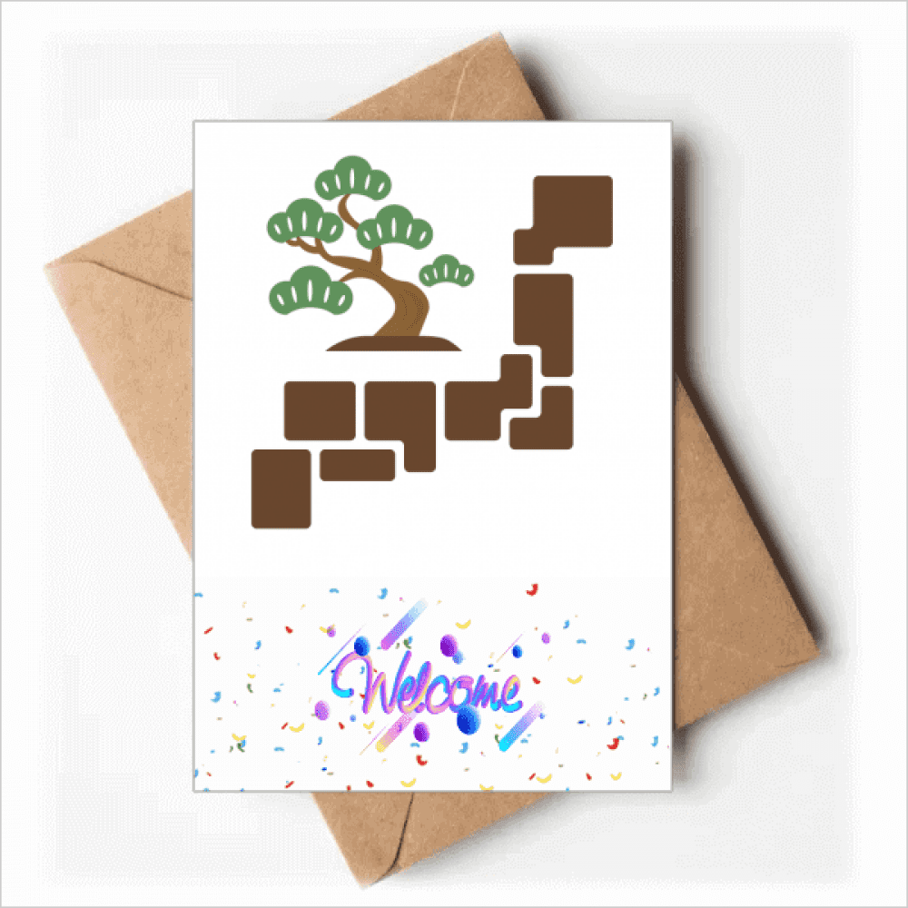 Tokyo Grows Green Japan Welcome Back Greeting Cards Envelopes Blank