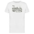 thumbnail image 1 of Tokyo Japan City Sketch T-Shirt Men -Image by Shutterstock, Male Large, 1 of 2