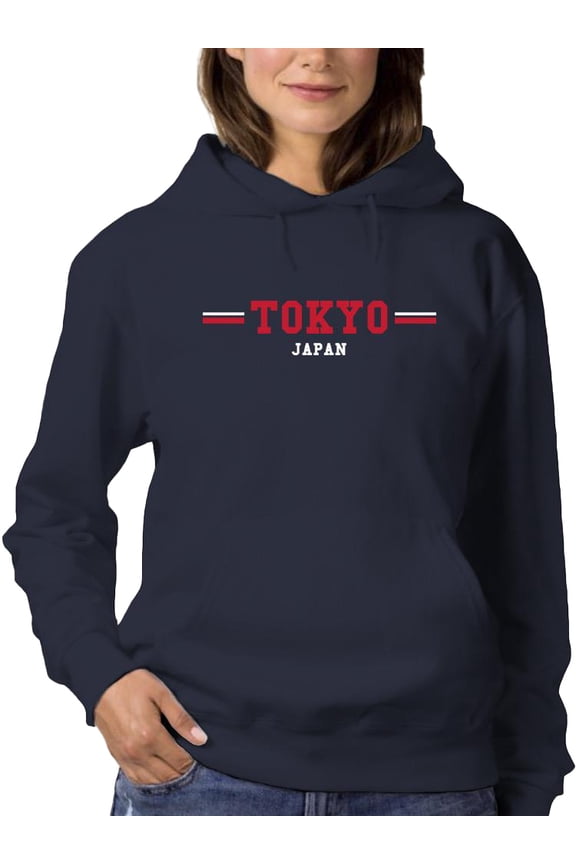 Tokyo, Japan Hoodie Women -Smartprints Designs, Female 3X-Large