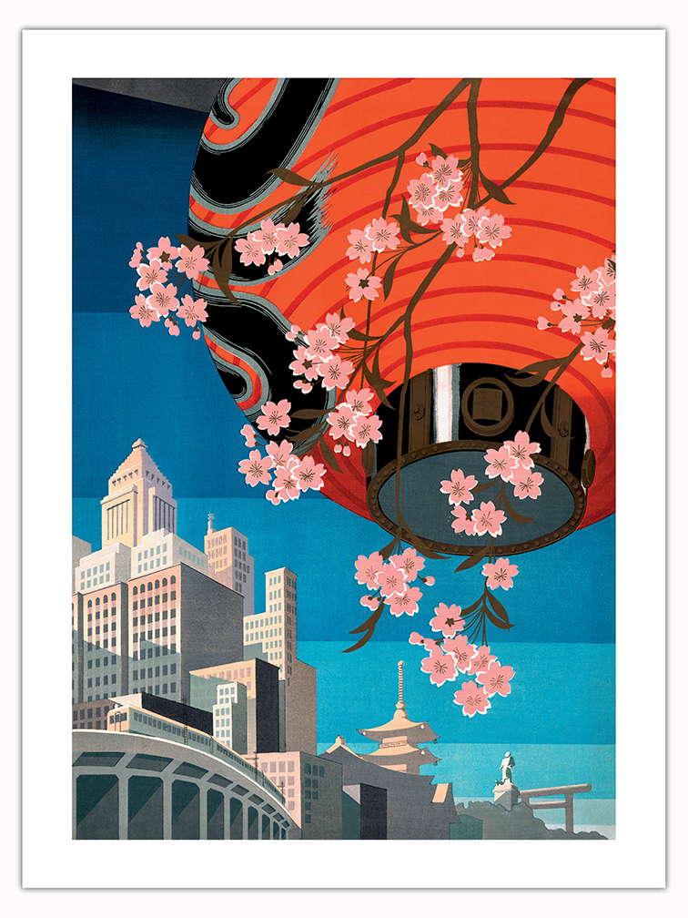 Tokyo-Japan-Red-Paper-Lantern-