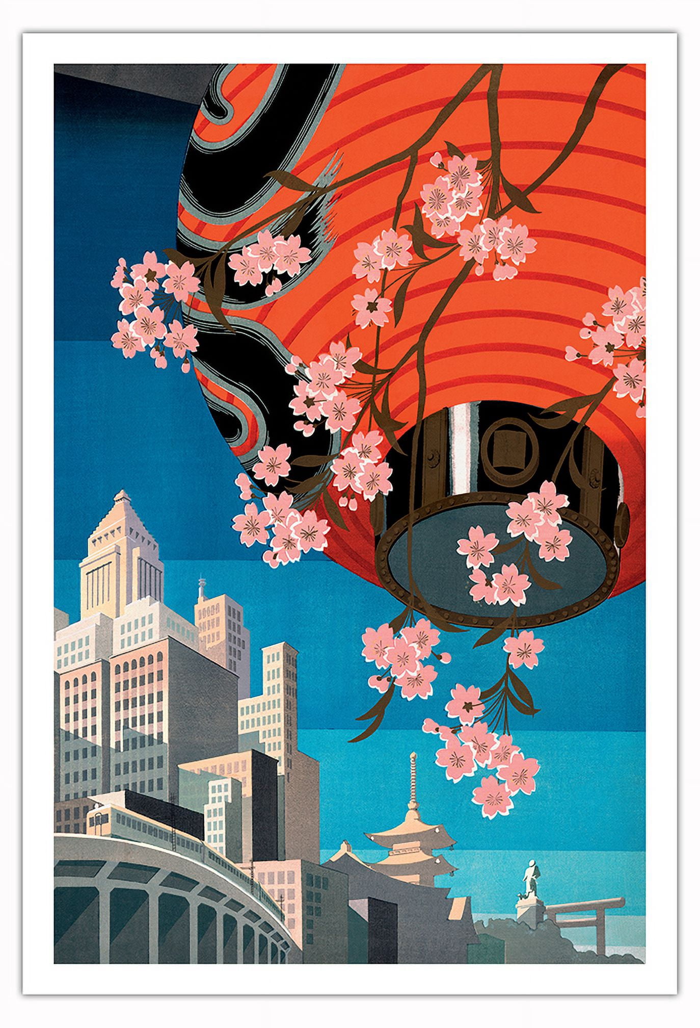 Tokyo-Japan-Red-Paper-Lantern-