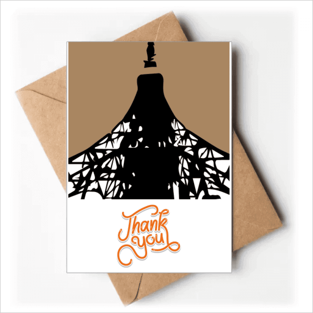 Tokyo Japan Tokyo Tower Asia Thank You Cards Envelopes Blank Note