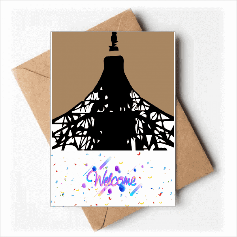 Tokyo Japan Tokyo Tower Asia Welcome Back Greeting Cards Envelopes Blank