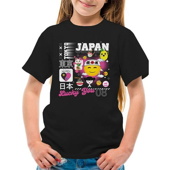 Tokyo Japan Vibrant Icons Cultural Fusion Graphic T-shirt