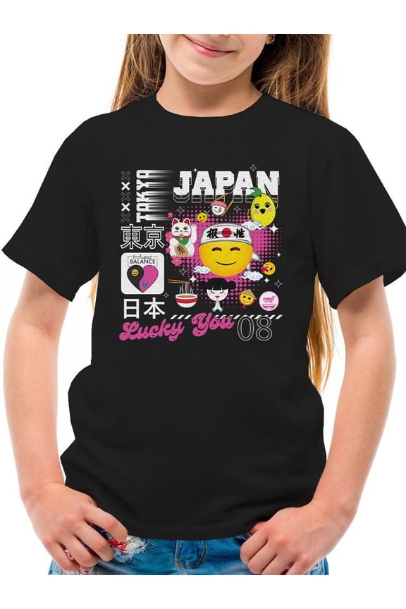 Tokyo Japan Vibrant Icons Cultural Fusion Graphic T-shirt