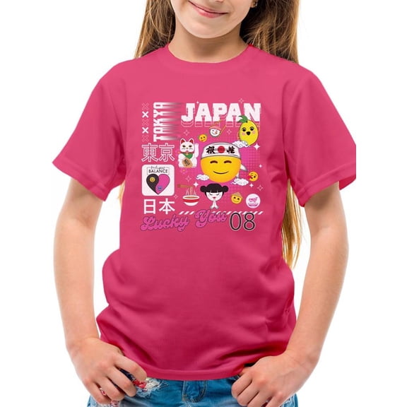 Tokyo Japan Vibrant Icons Cultural Fusion Graphic T-shirt