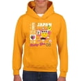 thumbnail image 1 of Tokyo Japan Vibrant Icons Cultural Fusion Graphic Youth's Hoodie, 1 of 4