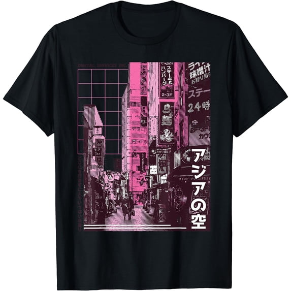 Tokyo Japanese 90's Streetwear Aesthetic Graphic T-Shirt - Walmart.com