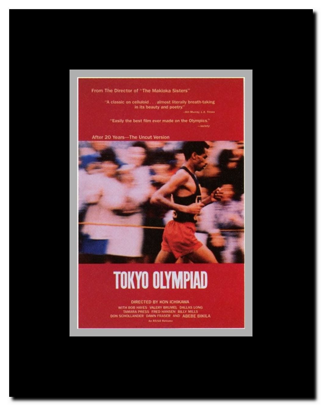 Tokyo Olympiad Framed Movie Poster