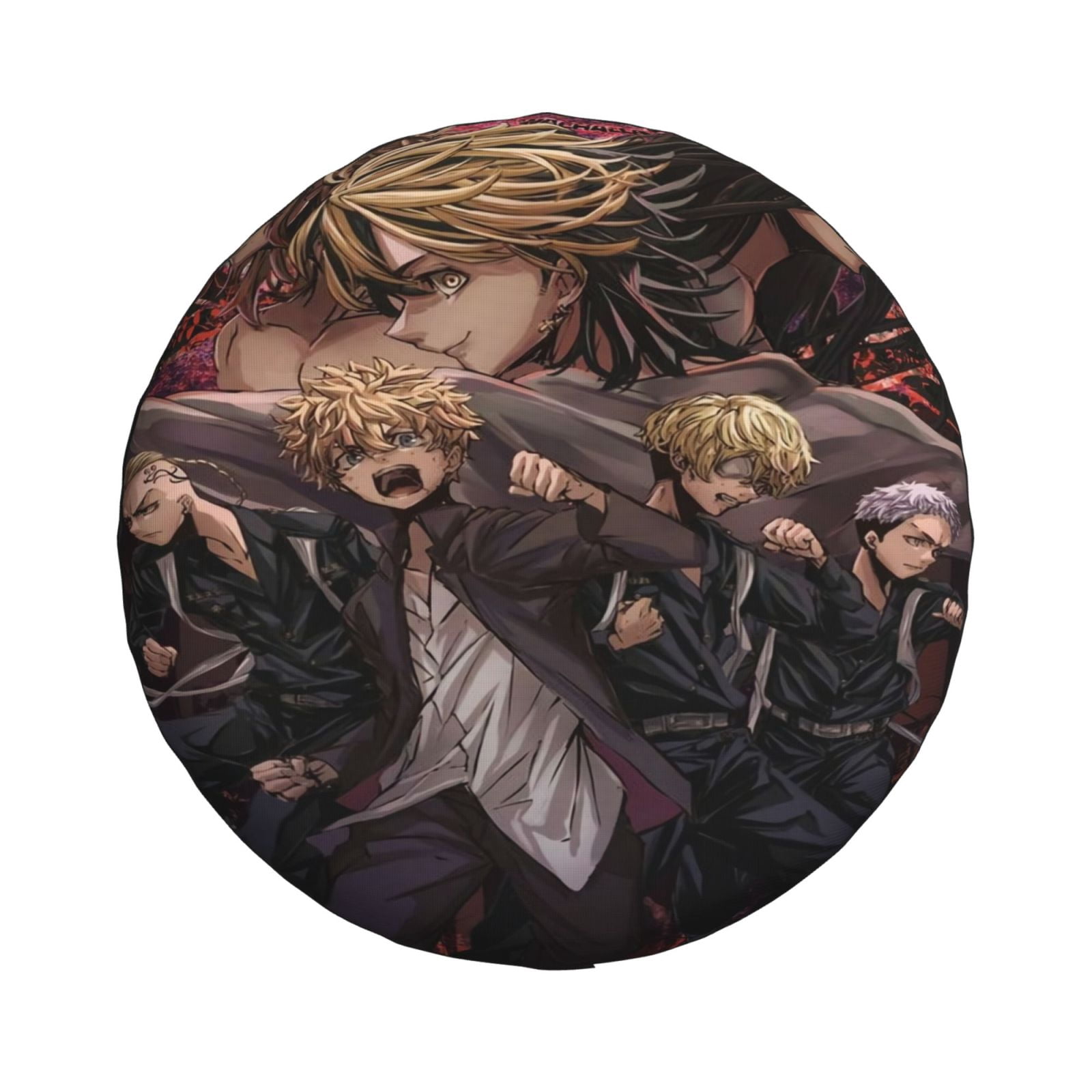 Custom Anime Rims Tokyo Revengers Anime Spare tire cover wheels protect General Purpose ...