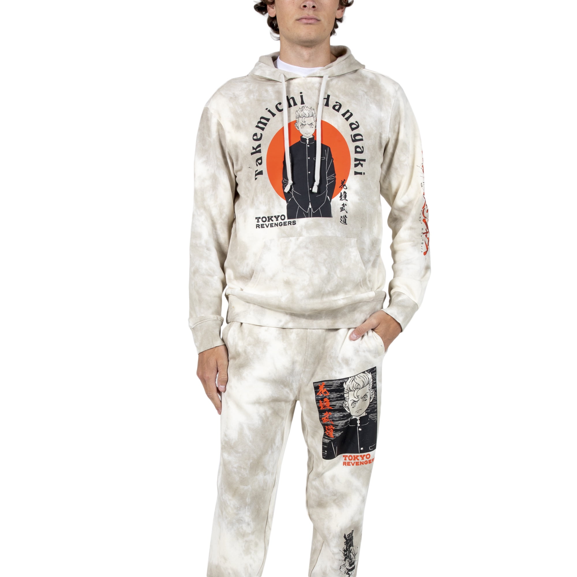 Tokyo Revengers Takemichi Hanagaki Mineral Wash Natural Men's Hoodie