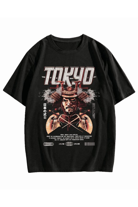 Tokyo Samurai Cotton casual T-shirt