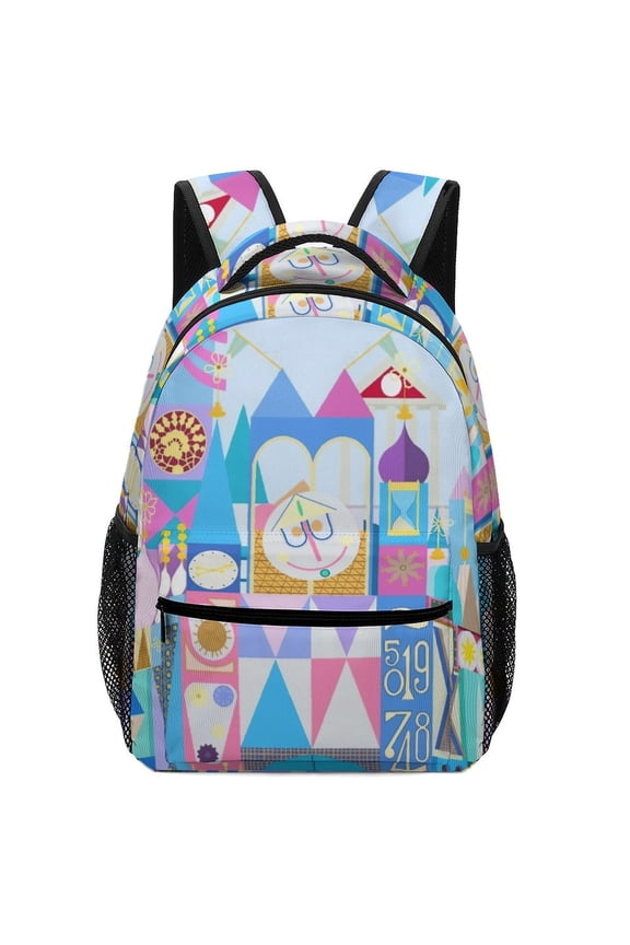 Tokyo Small World After All Backpack Men Women Teenage Daypack College Canvas Bags Lightweight