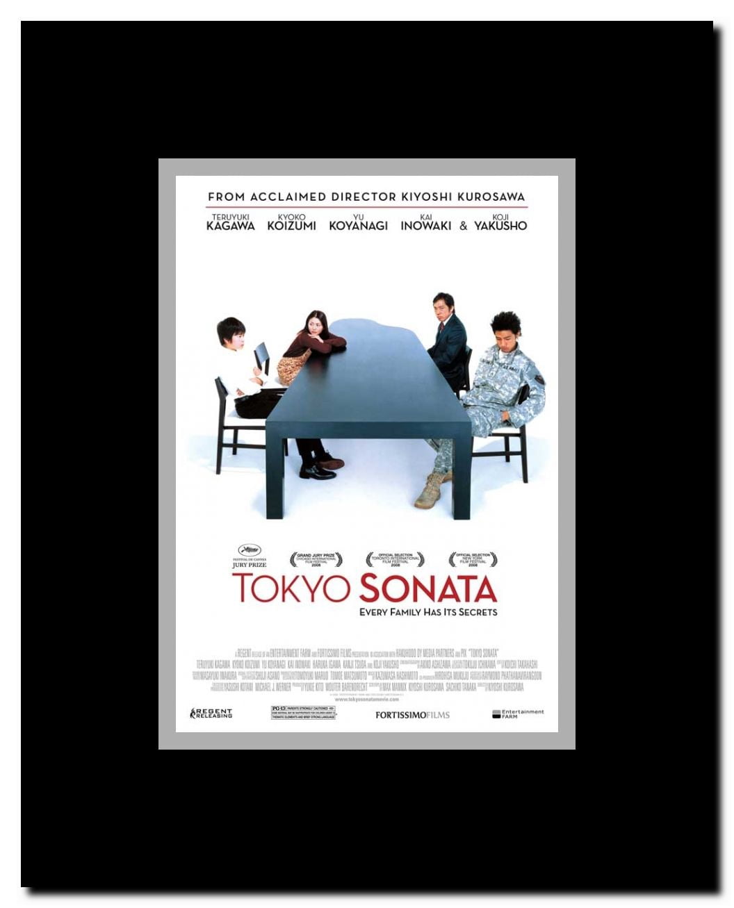 Tokyo Sonata Framed Movie Poster