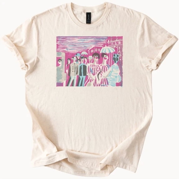 Tokyo Street Art Tee Retro Japanese Fashion Shirt