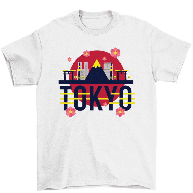 Tokyo T-Shirt Travel Japan Souvenir Tee Shirt Men Women Unisex