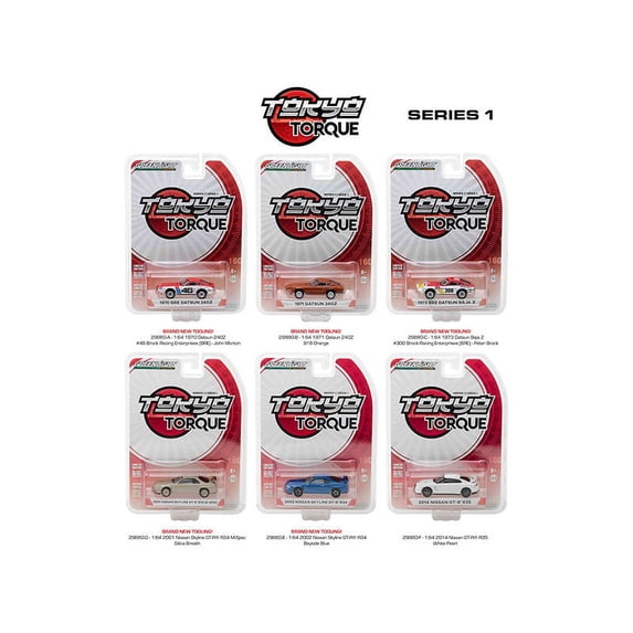 1973 Datsun Baja Z #300 Brock Racing Enterprises (BRE) Peter Brock Tokyo Torque Series 1 1/64 Diecast Model Car by Greenlight