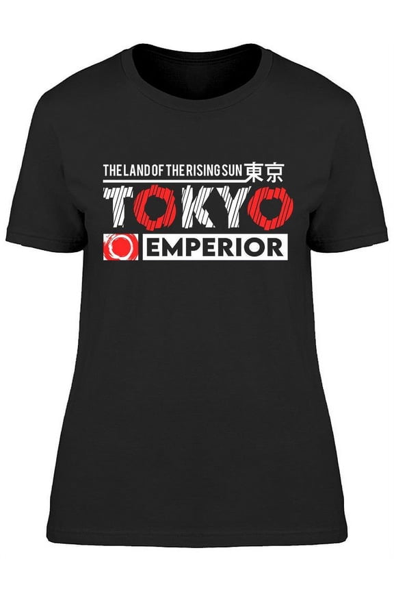 Tokyo Urban Style Design T-Shirt Women -Image by Shutterstock, Female Small