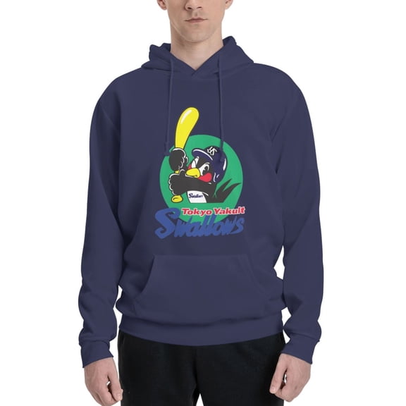Tokyo Yakult Swallows Hoodie Fleece Casual Pullover Sweatshirt