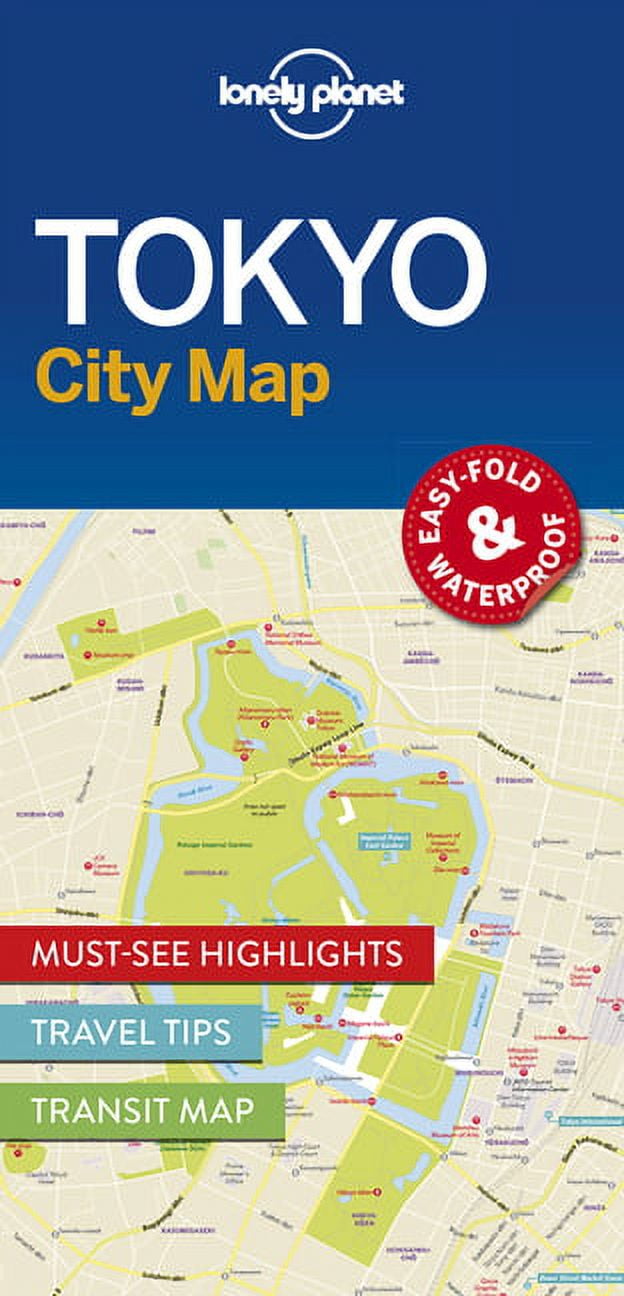 Tokyo city map - folded map: 9781786577832