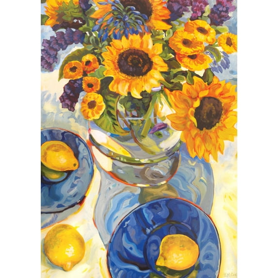 Toland Home Garden Afternoon Sunflowers House Flag