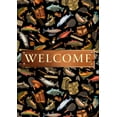 thumbnail image 1 of Toland Home Garden Angler A-lure Welcome House Flag, 1 of 5
