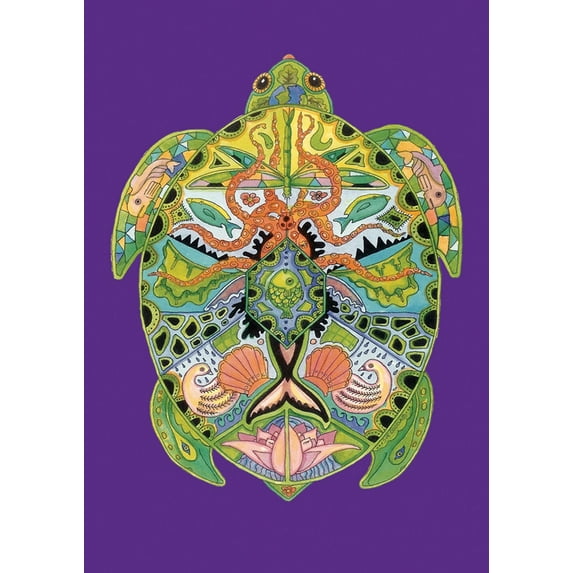 Toland Home Garden Animal Spirits- Sea Turtle Garden Flag
