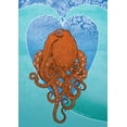 thumbnail image 1 of Toland Home Garden Aquatic Octopus Ocean Octopus Flag Double Sided 28x40 Inch, 1 of 5