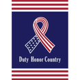 thumbnail image 1 of Toland Home Garden  Duty  Honor  Country Garden Flag, 1 of 1